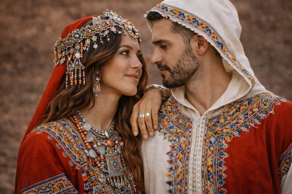 art amazigh en argent.